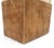 Travertine Leather Single Pedestal Glass Top Mid century Modern Rectangle Table For Sale - Image 10 of 12