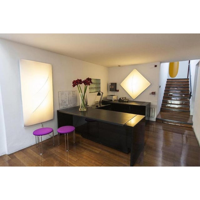 Contemporary Kazuhide Takahama Saori Q1 Wall Lamp from Sirrah, 1973 For Sale - Image 3 of 5