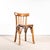 1950’s Warm Oak French Baumann Bentwood Bistro Dining Chairs. Made by the maker Baumann. Baumann is a slightly off the...