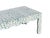 Wood Custom Scalloped Coffee Table in Brunschwig and Fils For Sale - Image 7 of 14