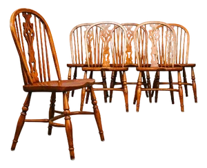 English Style Chairs, Set of 6
