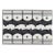 Sample - Schumacher Perla Tape in Noir For Sale
