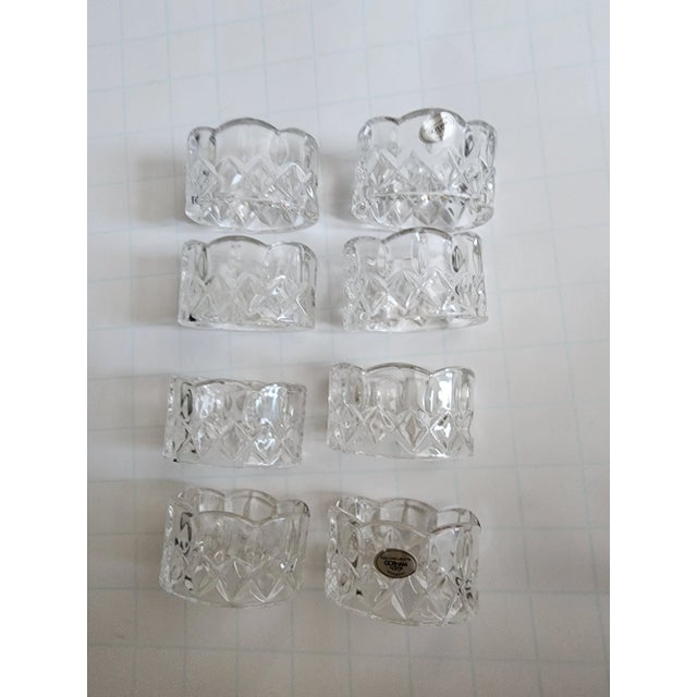 Gorham Crystal Napkin Rings For Sale In San Antonio - Image 6 of 7