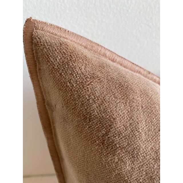 Not Yet Made - Made To Order Vintage Velvet Accent Pillow With Insert For Sale - Image 5 of 5