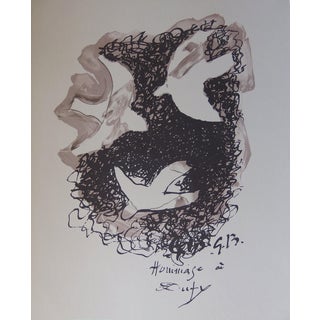 Georges Braque, Composition aux oiseaux, Lithograph For Sale