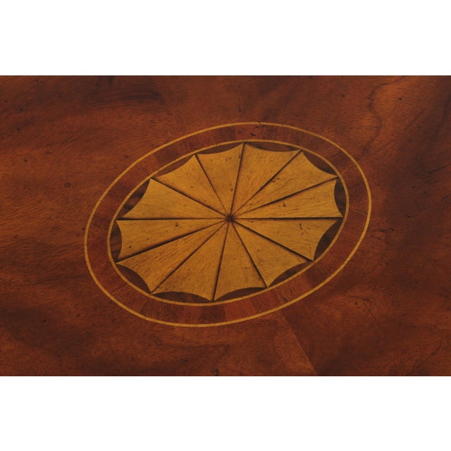 Brown Maitland Smith Flame Mahogany Nesting Stack Tables For Sale - Image 8 of 16
