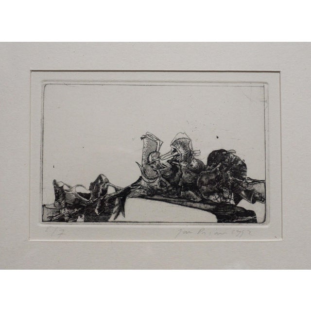 1990s Jan Prins, Various Compositions, 1992, Etchings, Set of 5 For Sale - Image 5 of 7