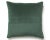 Traditional The House of Scalamandré Torino Velvet Pillow, Evergreen For Sale - Image 3 of 3