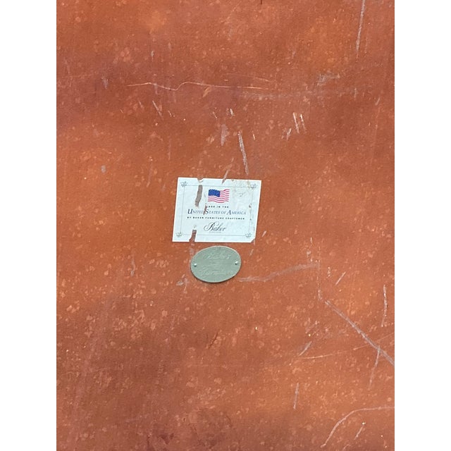 Vintage Baker Harlequin Coffee Table For Sale In West Palm - Image 6 of 12