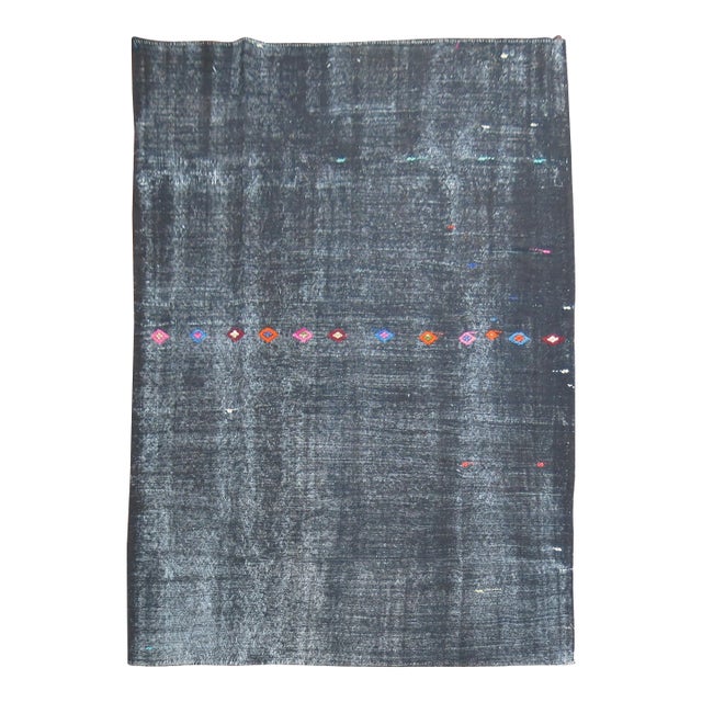 Shabby Vintage Turkish Kilim For Sale