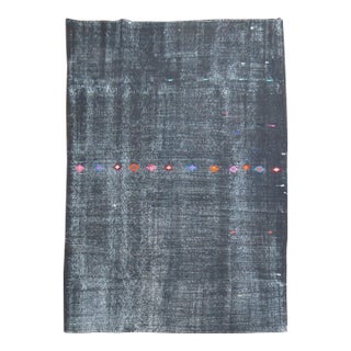 Shabby Vintage Turkish Kilim - 7'10" x 11'2" For Sale