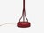 Eskilstuna Elektrofabrik, Floor Lamp, Red Lacquered Metal, Brass, Sweden, 1960s For Sale - Image 12 of 13