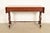 Baker Furniture English Regency Lyre Base Console or Sofa Table For Sale - Image 12 of 13
