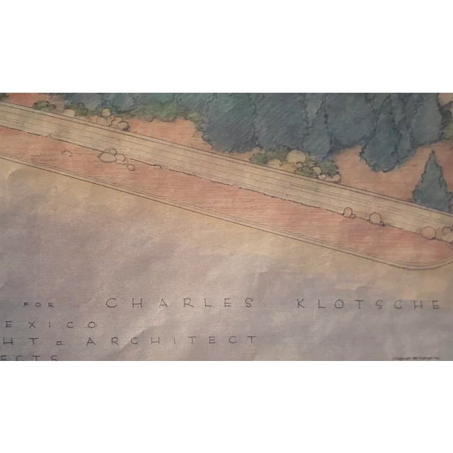 Very Rare and licensed by the Frank Lloyd Wright Foundation in 1991, and bears their copyright designation on the bottom...