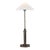 J. Randall Powers by Visual Comfort Signature Hargett Buffet Lamp in Bronze with Linen Shade For Sale