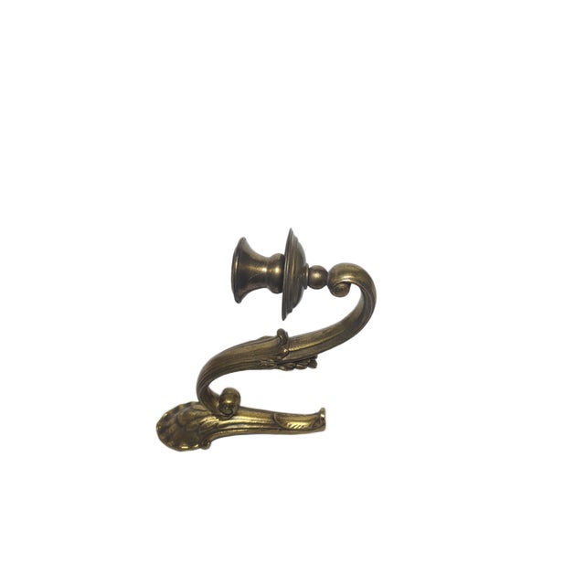 Classicist Bronze Wall Lamp, Germany, 1900s For Sale - Image 6 of 10