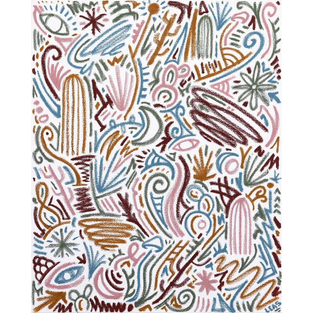 "Aerial Magic" Original Artwork by Ilan Leas For Sale - Image 10 of 10