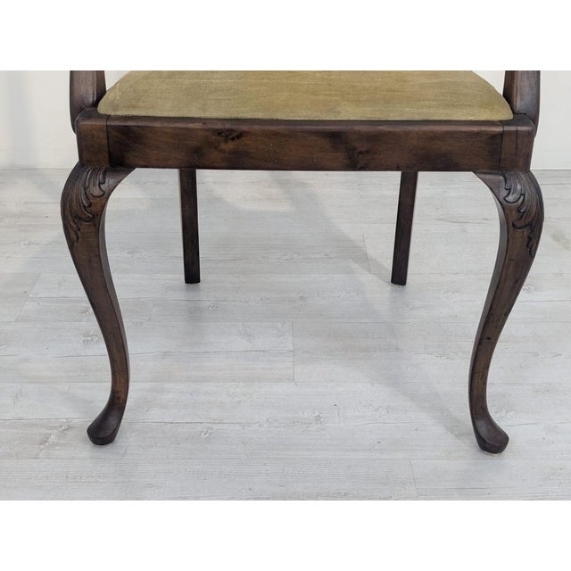 Office Armchair in Oak Wood For Sale - Image 9 of 17