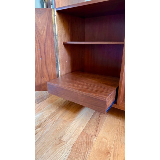 Vintage Mid Century Modern Petite Console For Sale In New York - Image 6 of 12