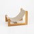 Wood Scandinavian Sling Chair in Pine, Canvas and Sheepskin, 1970s For Sale - Image 7 of 12