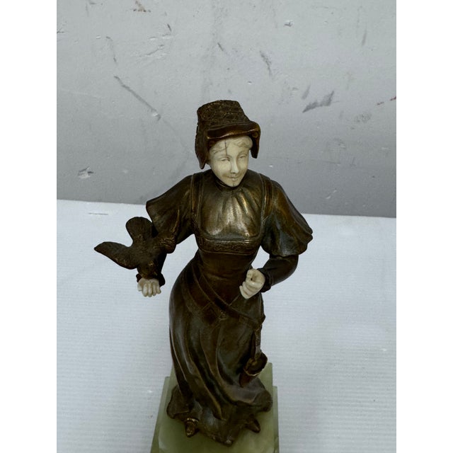 Metal George Omerth Bronze Female Sculpture For Sale - Image 7 of 12