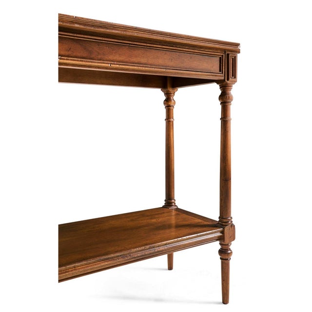 Brown Georgian Style Walnut Side Table For Sale - Image 8 of 9