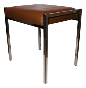 Scandinavian Style Minimalist Chrome Chair