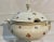 Vintage Porcelain Soup Tureen From Karlsbader Streuer Decorated With Delicate Floral Pattern - Made in Czechoslovakia....