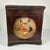 1970s Vintage Farmhouse Arts & Crafts Boho Chic Velvet Lined Rooster Storage Box For Sale - Image 16 of 18