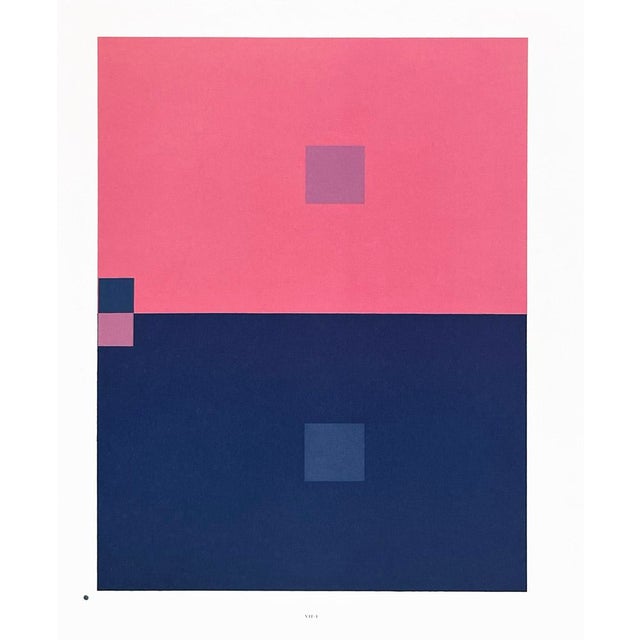 Artist: Josef Albers Country: Germany-USA Title: Plate VII-1(bis) Paper Size: 13.50 x 10.50 inches on Munken Print Cream...