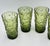 1960s Vintage Anchor Hocking "Milano" or "Lido" Green Glass 12oz Tumblers For Sale - Image 5 of 7