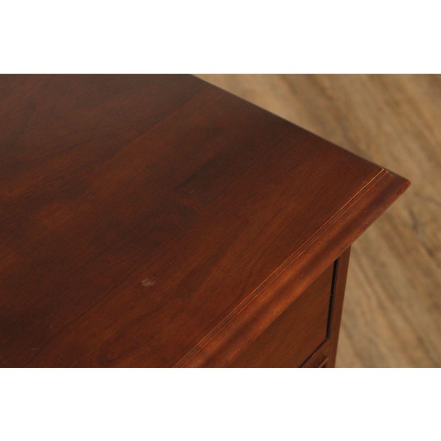 Stickley Chippendale Style Cherry Dresser For Sale - Image 11 of 18