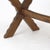 Antique Brutalist Rustic Dining Table in Oak For Sale - Image 4 of 13