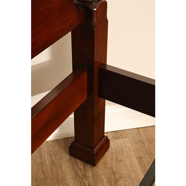 Henkel Harris Mahogany King Four Poster Bed Style 151 For Sale - Image 11 of 18
