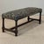 Antique Renaissance Revival Floral Needlepoint Tapestry Bench For Sale - Image 12 of 18