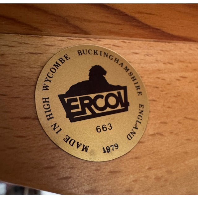 Round Drop Leaf Dining Table by Lucian Ercolani for Ercol, 1980s For Sale - Image 3 of 16