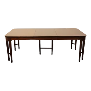 Huntley Furniture Solid Mahogany Traditional Duncan Phyfe Style 85" Dining Table