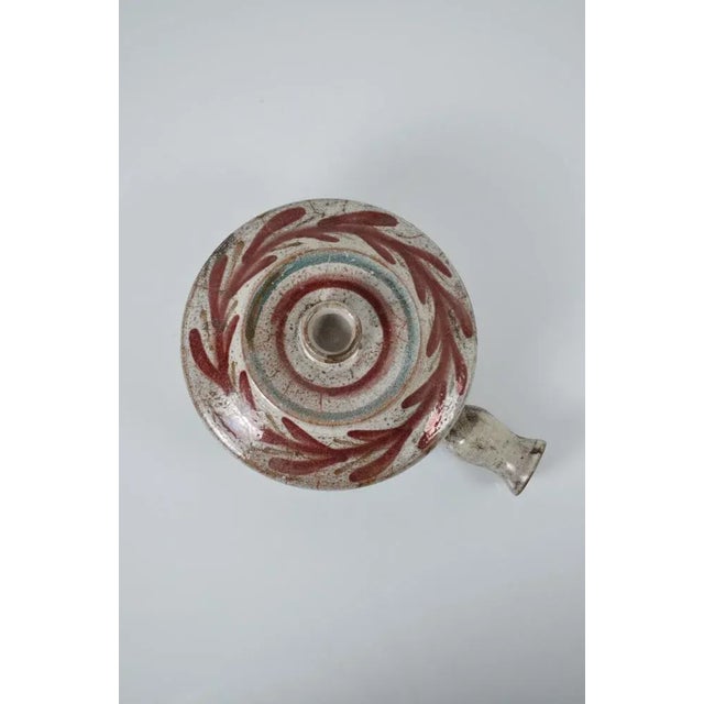 Mid-Century Modern Vintage Ceramic Pot by Gustave Reynaud for Atelier Lemurier, France, 1950s For Sale - Image 3 of 9