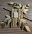Artisan House 1990s Artisan House Minstrel Pipes of Pan with flute and olive branches For Sale - Image 4 of 5