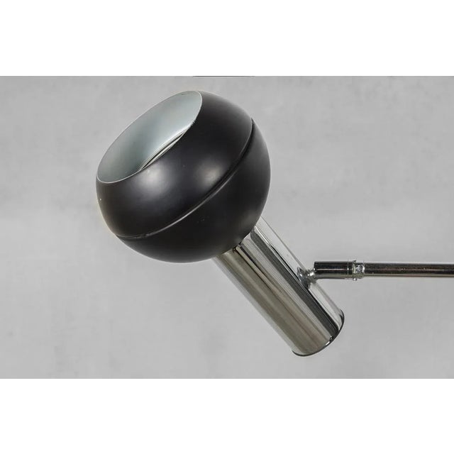 Mid-Century Modern Floor Lamp with Adjustable Shades from Wilko, 1970s For Sale - Image 3 of 5