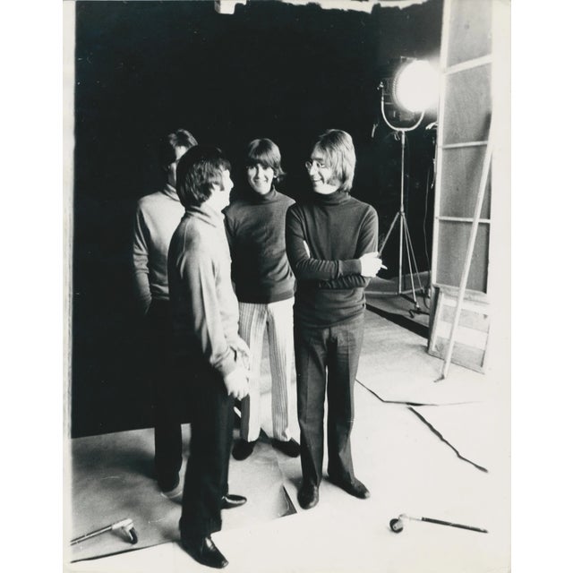 1970s The Beatles, 1976, Black and White Photograph For Sale - Image 5 of 5