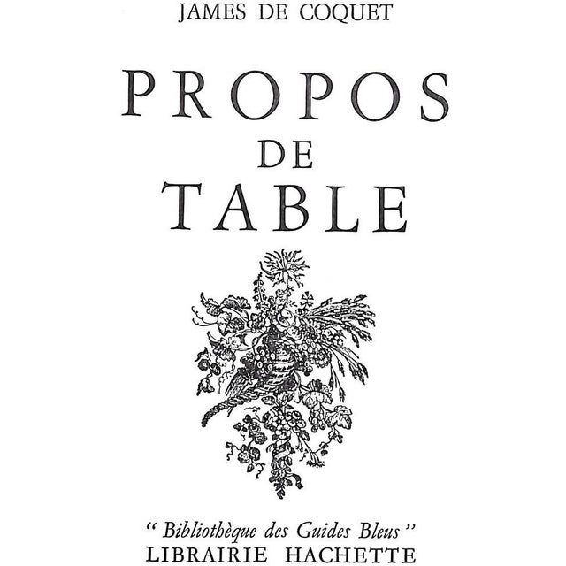 DE COQUET, James Inscribed by the author [277] pp. Librairie Hachette 1964 First Edition 8" x 6" In French text