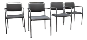 Vintage Armchairs, GDR, Set of 4