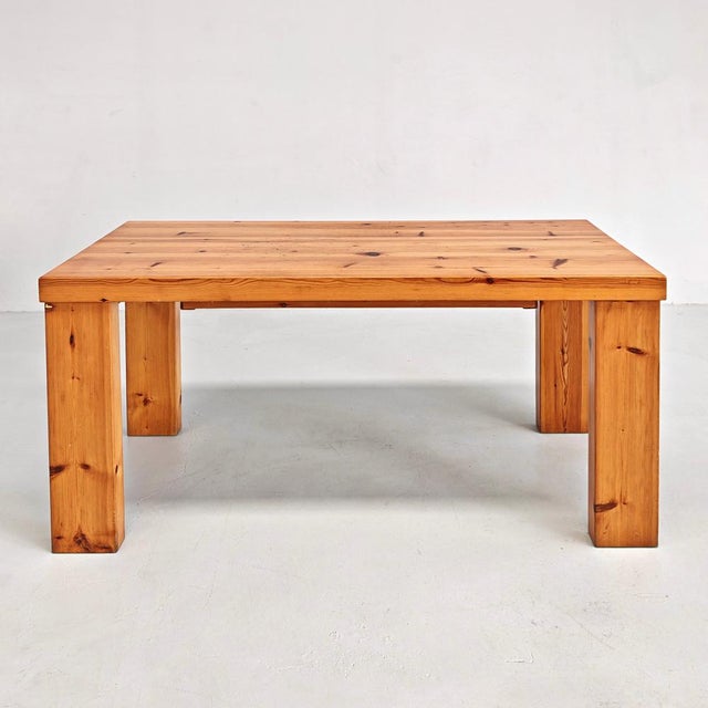 Sine Loco Rectangular Wooden Table by Raffaello Biagetti for Atelier Biagetti, 1970s For Sale - Image 9 of 18