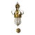 Neoclassical Style Gilt-Metal and Glass Hall Lanterns/ Pendent For Sale