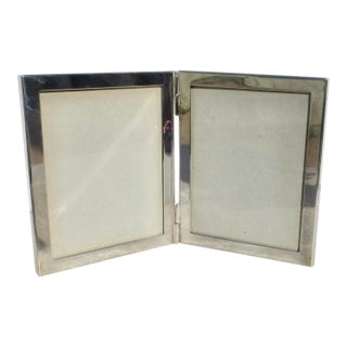 Sterling Silver Tiffany Double Window Frame For Sale