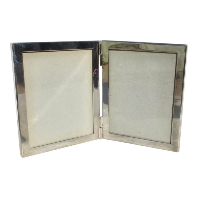 Sterling Silver Tiffany Double Window Frame For Sale