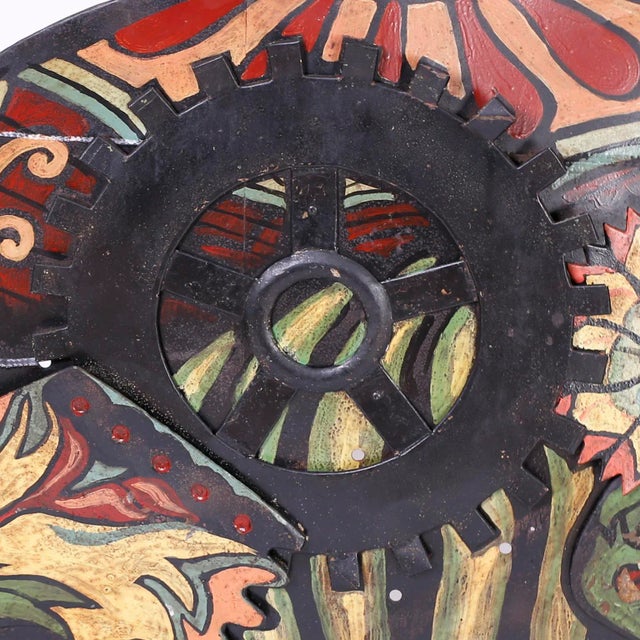 1960s Large Metal Elephant Wall Sculpture For Sale - Image 5 of 10