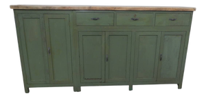Vintage Fir Wood Sideboard, 1960s