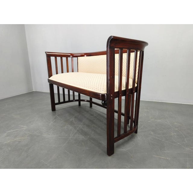 Vintage Beech Sofa by Josef Hoffmann, 1920s For Sale - Image 14 of 16